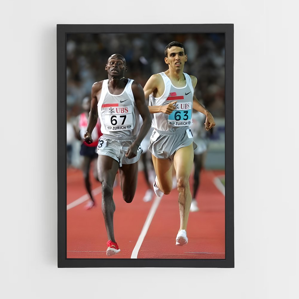 Poster Sprinting Legends – affiche Athlétisme (vue 2)